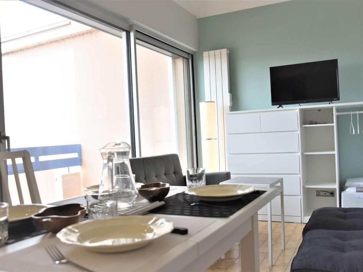 Appartement 2 Pieces Renove, Climatise, Avec Balcon Et Parking Prive - 4 Couchages, Gruissan - Fr-1-229-783 Bagian luar foto